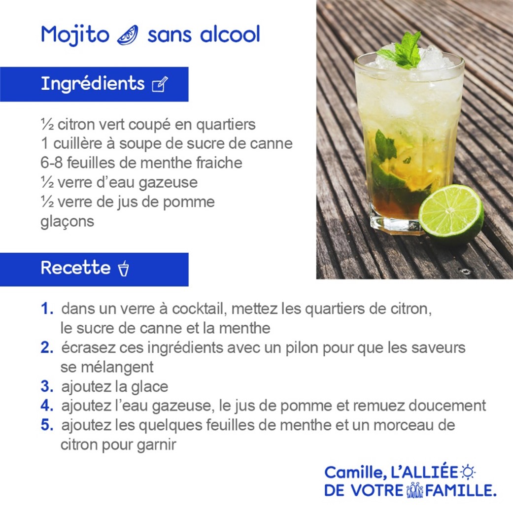 Mojito sans alcool